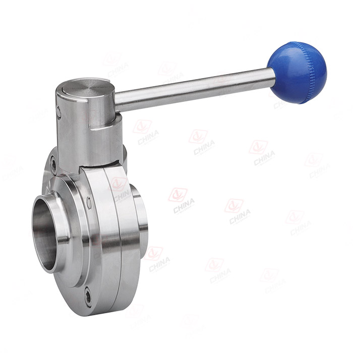 拉杆式焊接蝶阀